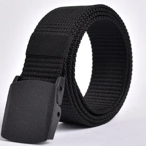 Taktischer Gürtel Canvas - Metallfrei für Outdoor & Sport