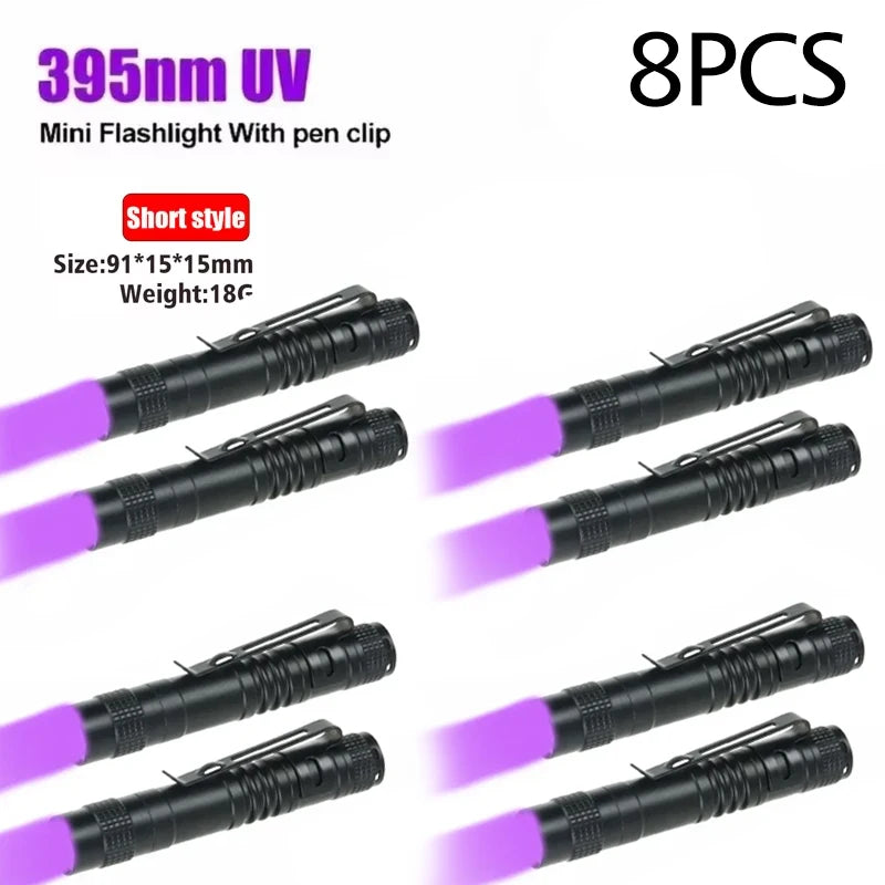 UV Taschenlampe 395nm - Ultraviolett für Haustier-Urin Detektor