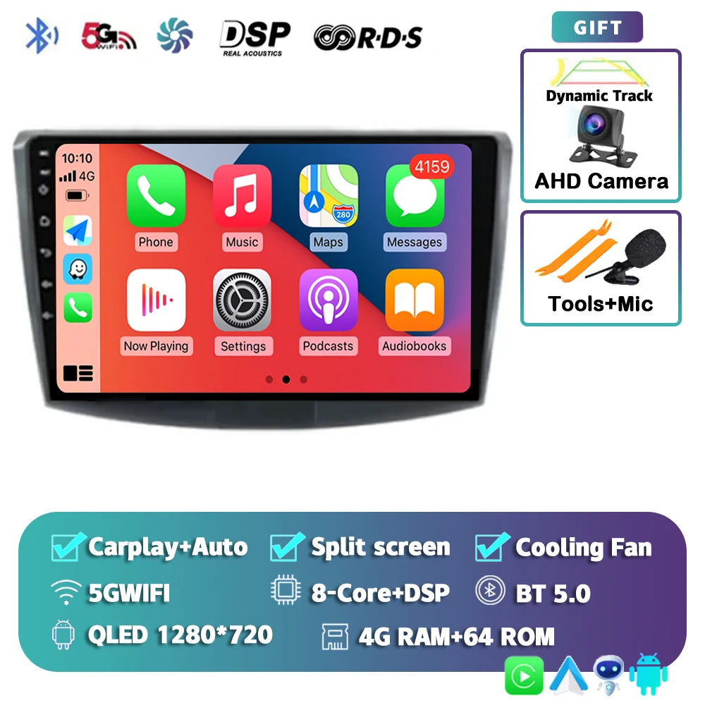 Android 15 Autoradio VW Passat B6/B7/B8 - CarPlay & DSP