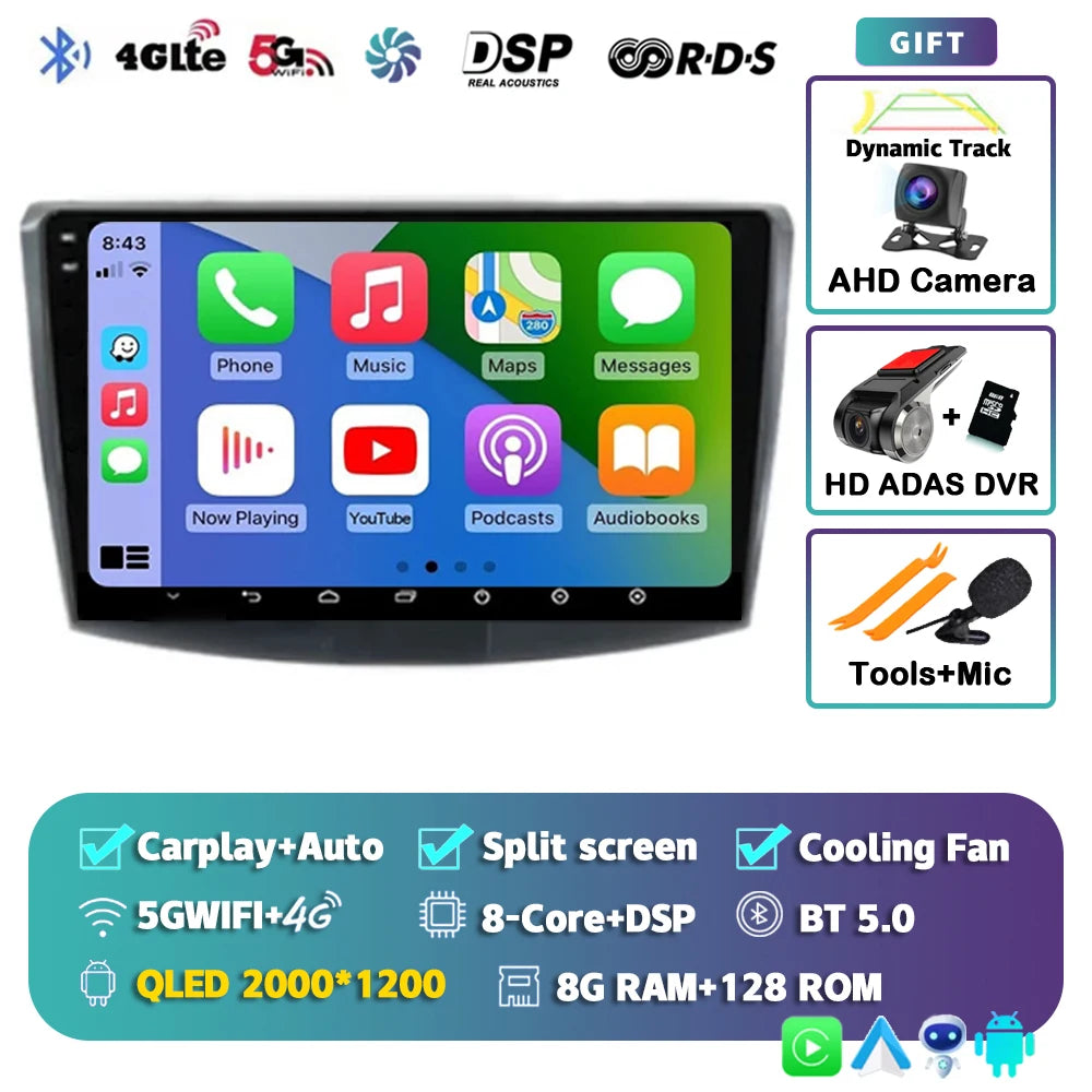 Android 15 Autoradio VW Passat B6/B7/B8 - CarPlay & DSP