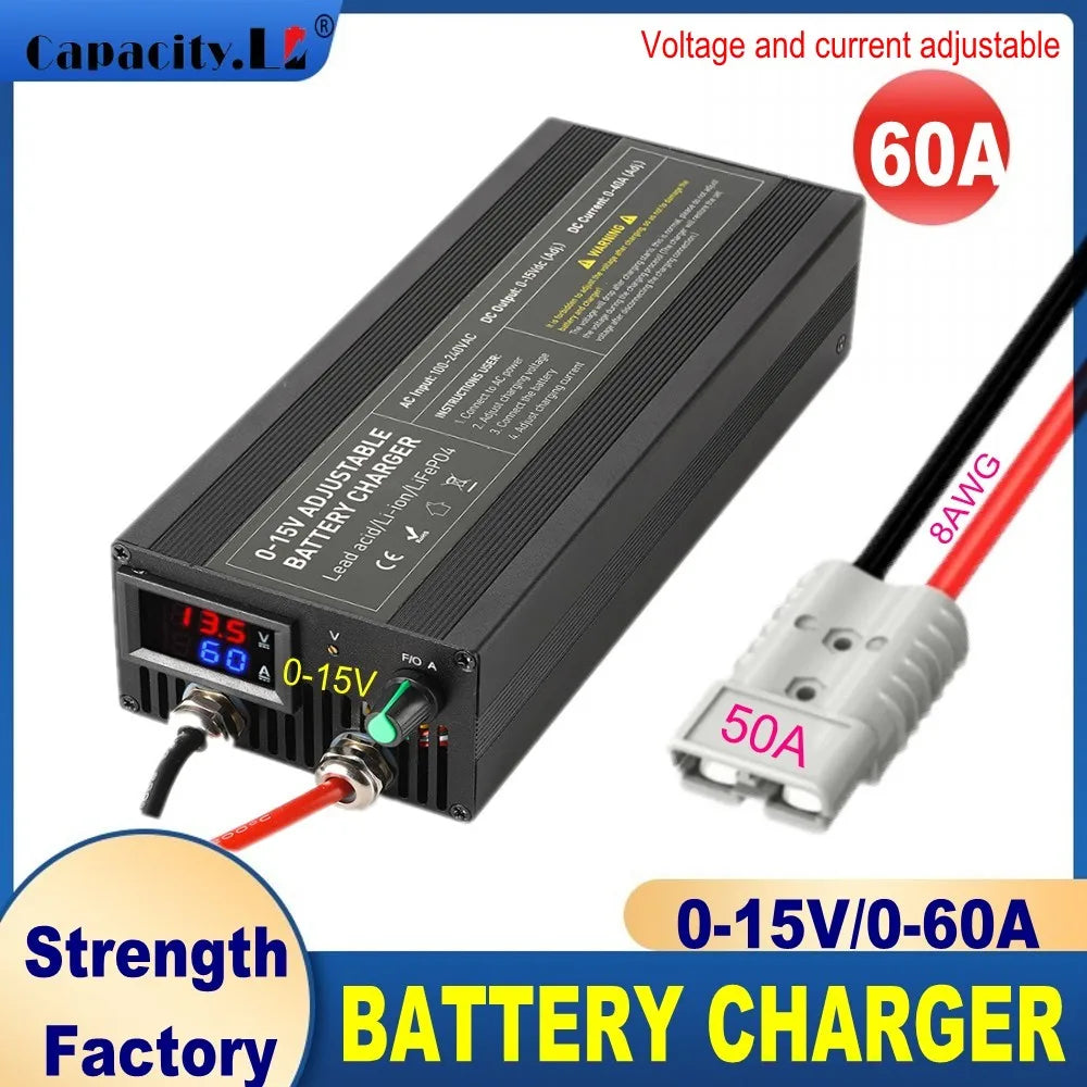 Lithium Batterieladegerät 12V 20-100A – LiFePO4