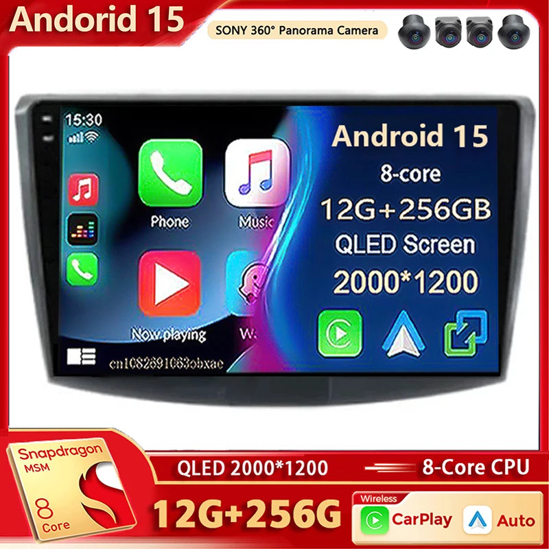 Android 15 Autoradio VW Passat B6/B7/B8 - CarPlay & DSP