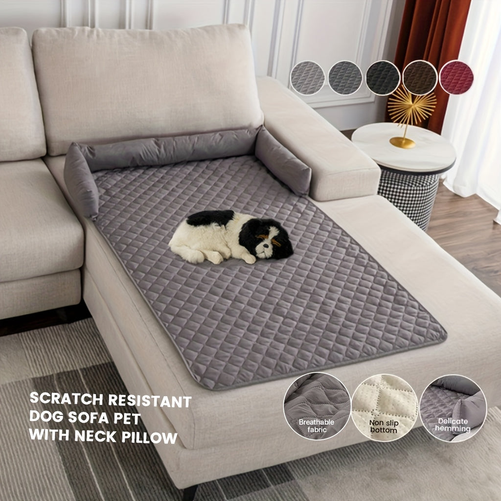 Haustier Sofabett waschbar - Kratzfest für Hunde & Katzen
