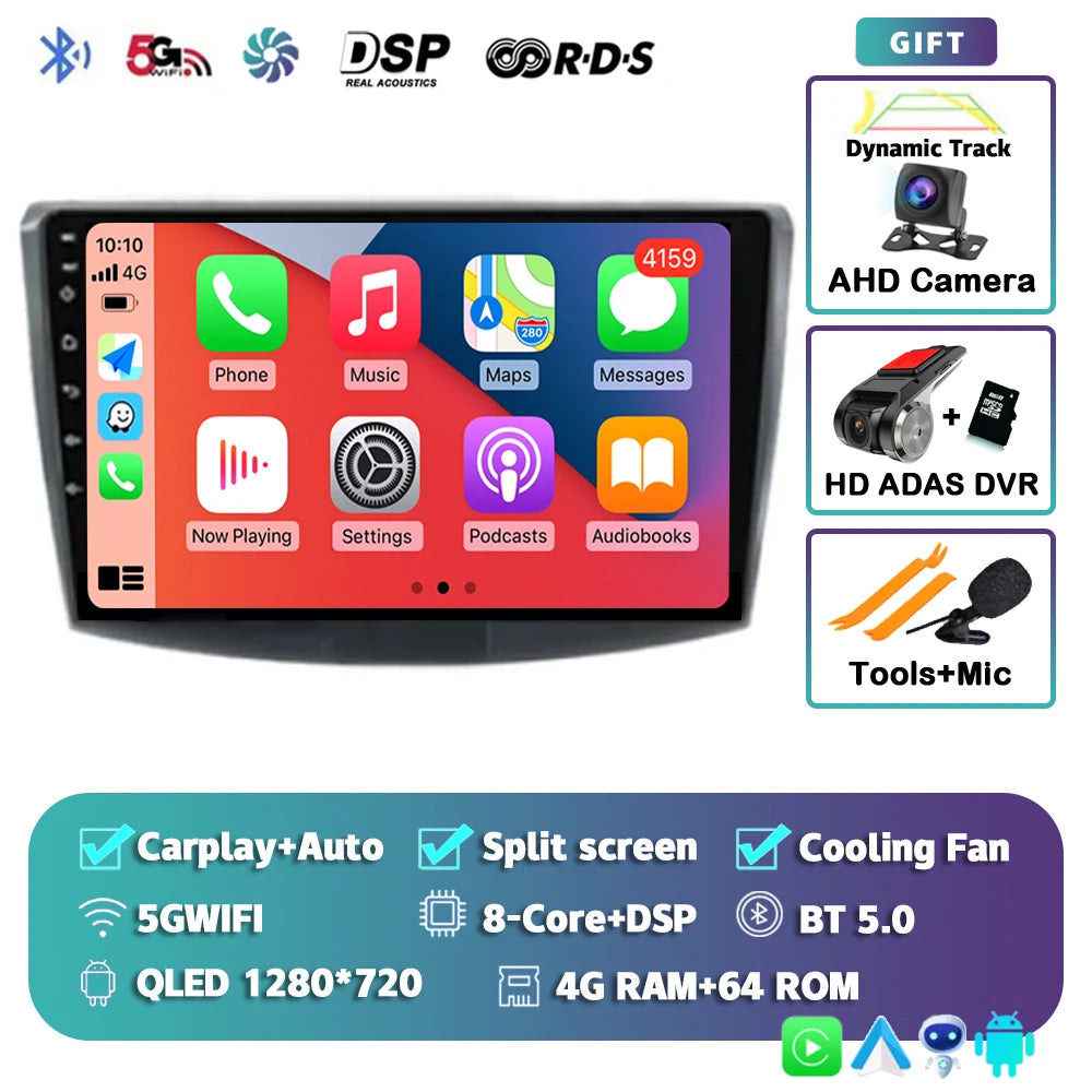 Android 15 Autoradio VW Passat B6/B7/B8 - CarPlay & DSP