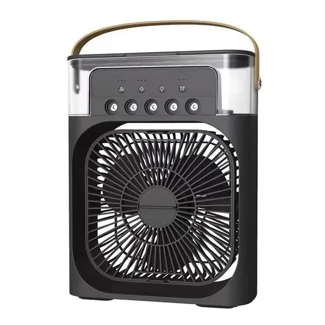 Mini Luftkühler 3-in-1 – Ventilator & LED-Licht