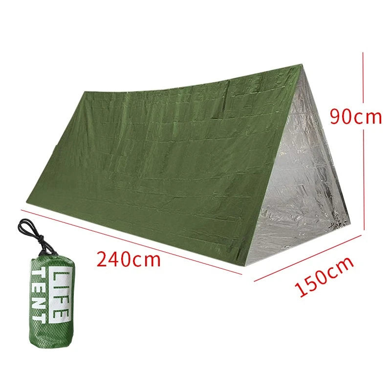 Notfall-Zelt Outdoor – Thermoisolierung Schlafsack