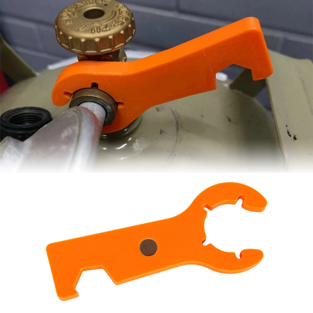 Gasflaschen-Schraubenschlüssel 2in1 Magnet RV