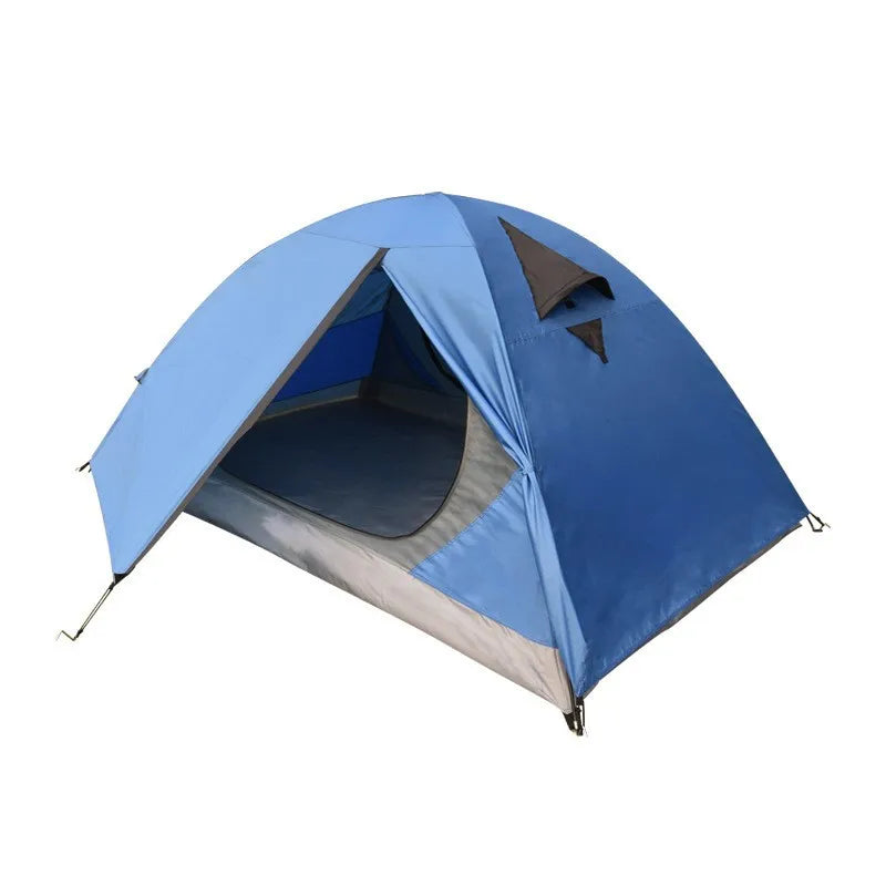 Camping-Zelt Doppelwand Faltbar Oxford Wetterfest
