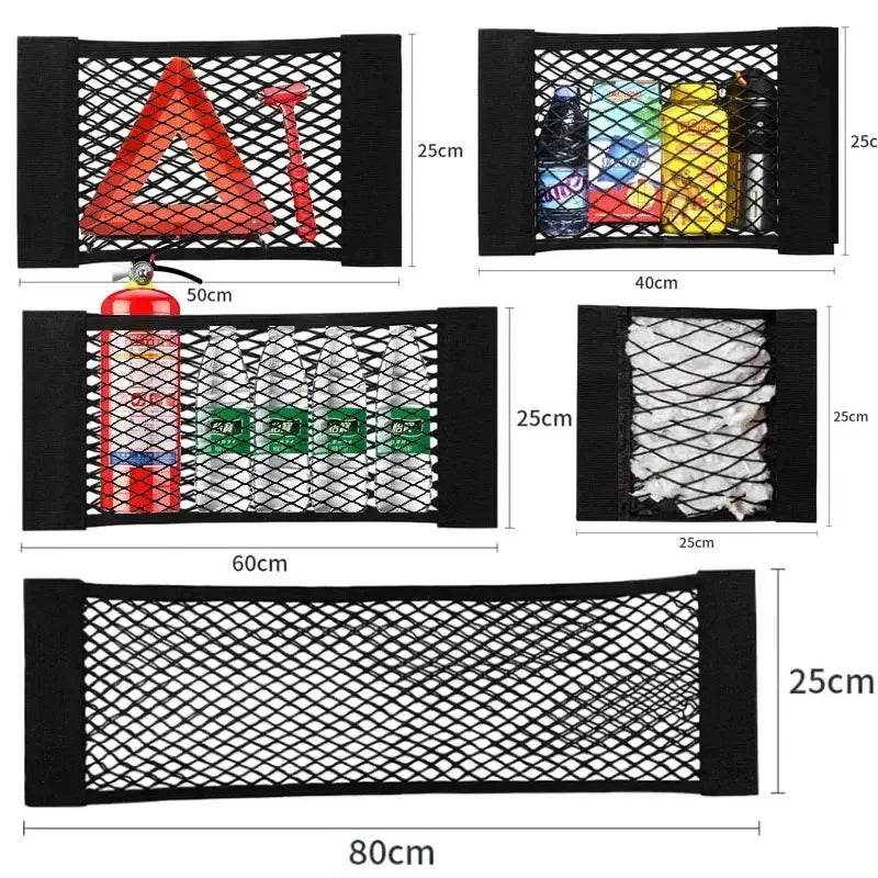 Auto-Aufbewahrungsnetz Mesh – dehnbar elastisch
