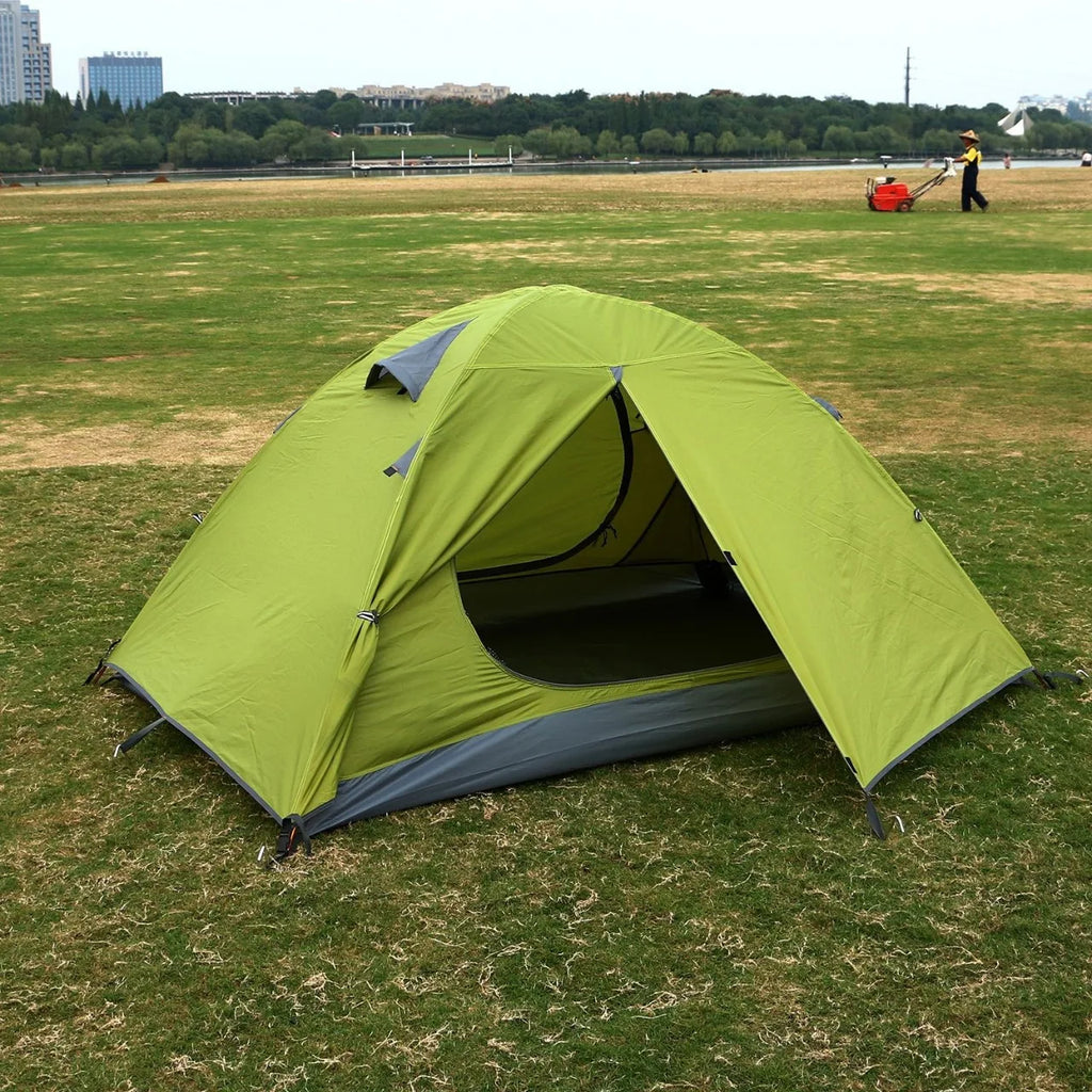 Camping-Zelt Doppelwand Faltbar Oxford Wetterfest