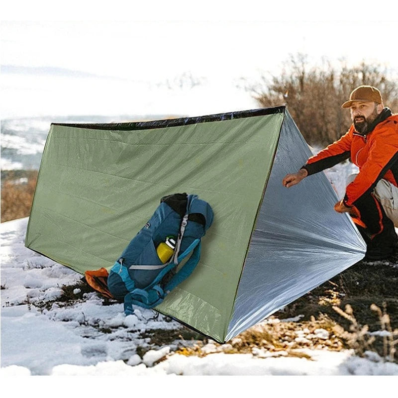 Notfall-Zelt Outdoor – Thermoisolierung Schlafsack