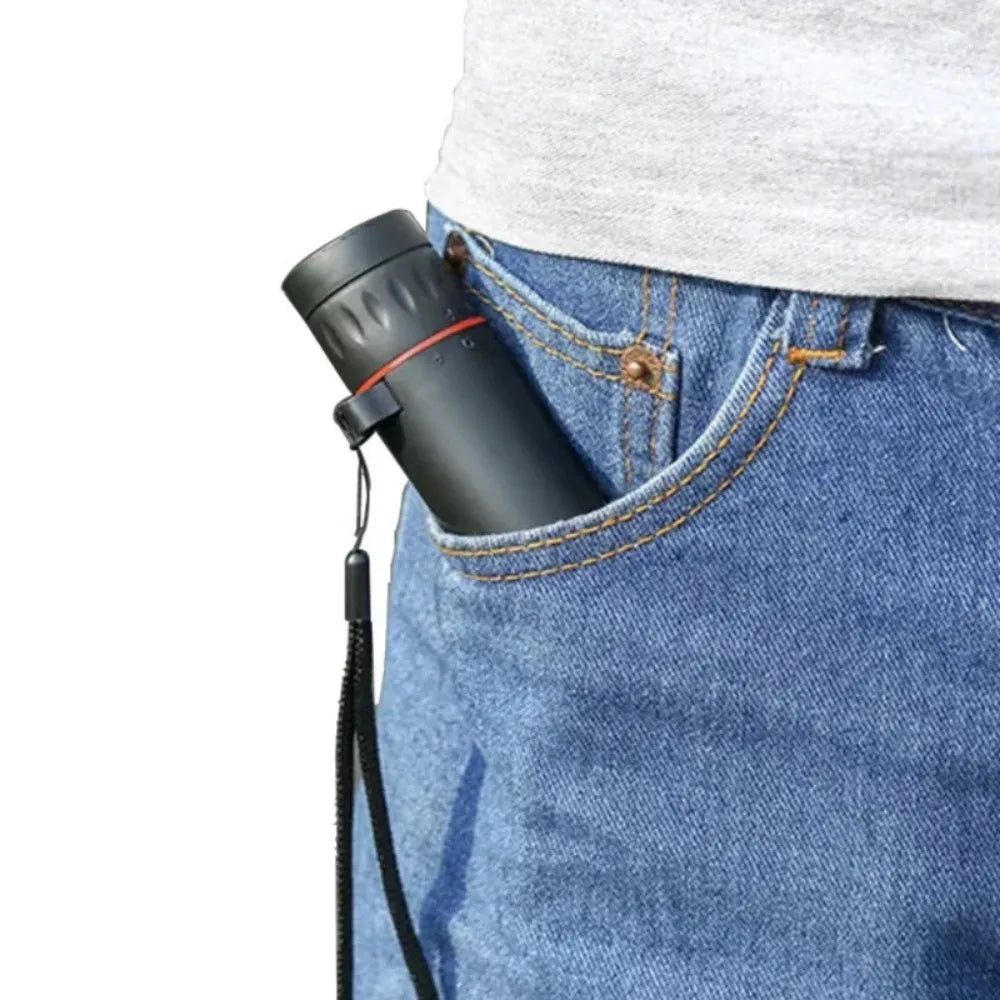 Monokular Teleskop 2000x25 HD – mit Handyhalterung
