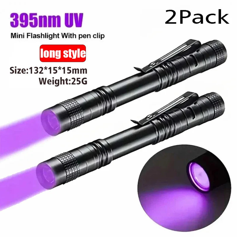 UV Taschenlampe 395nm - Ultraviolett für Haustier-Urin Detektor
