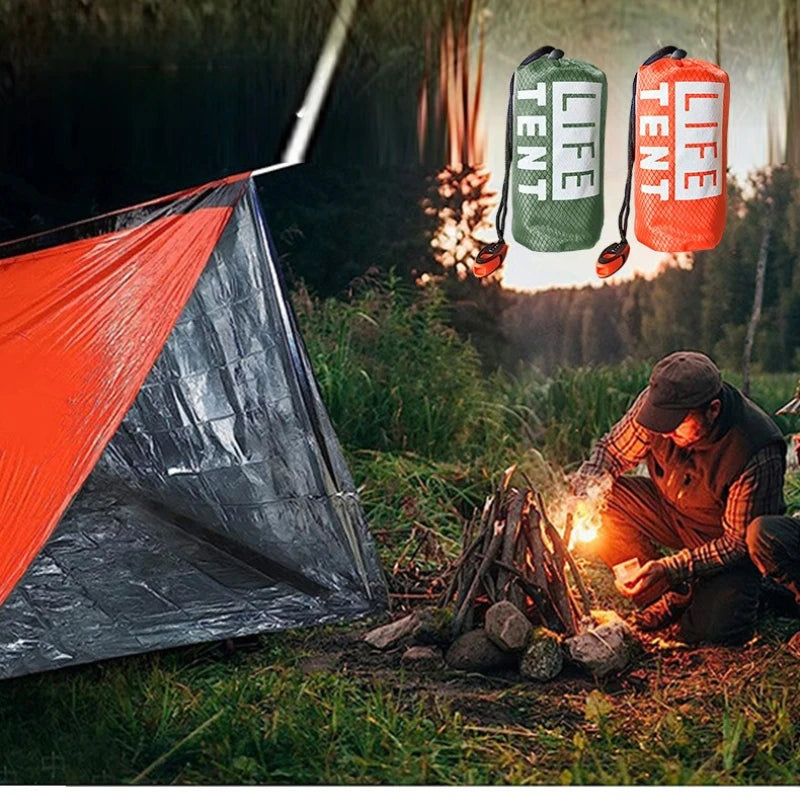Notfall-Zelt Outdoor – Thermoisolierung Schlafsack