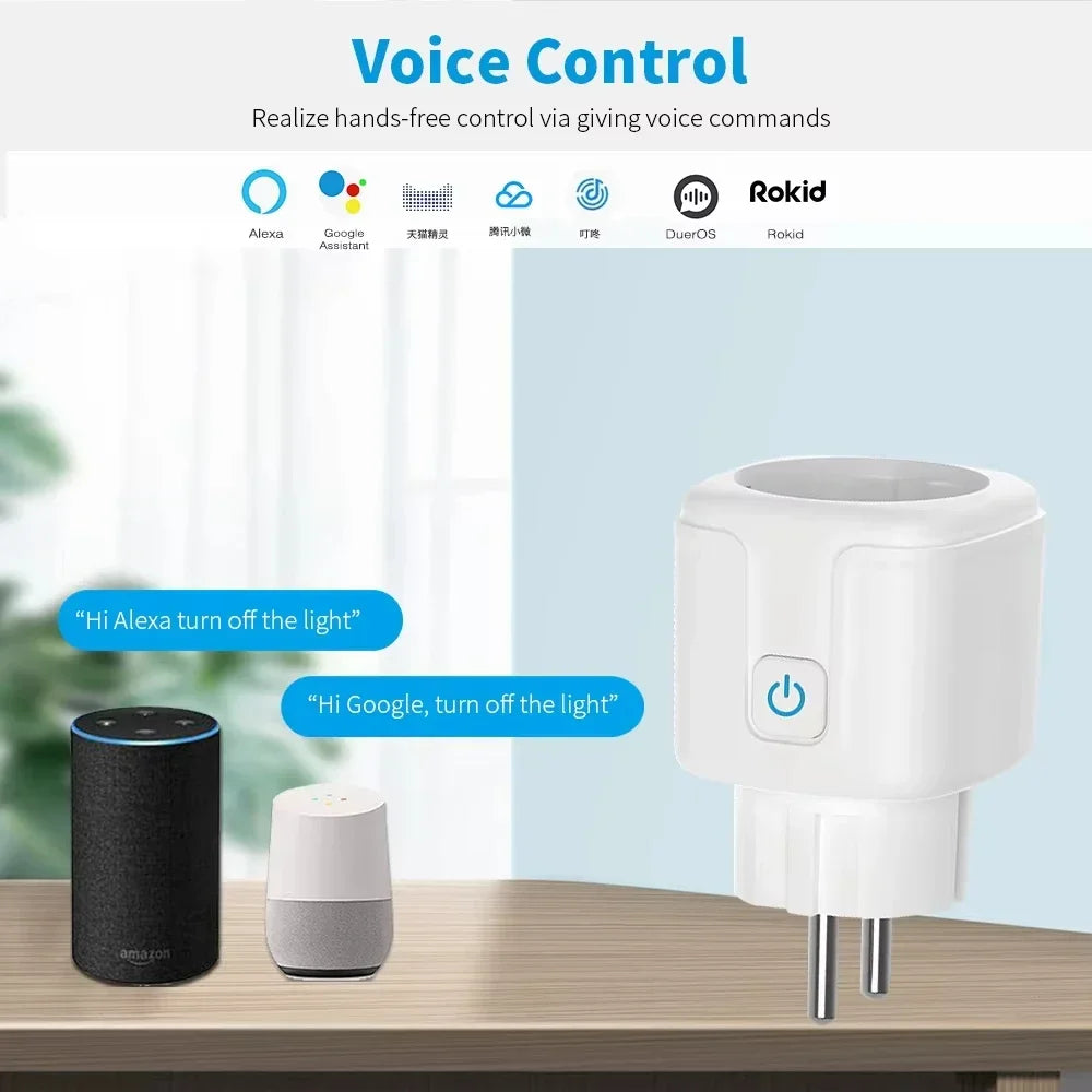 Smart Plug WiFi EU 16A/20A - Tuya Alexa Google Home