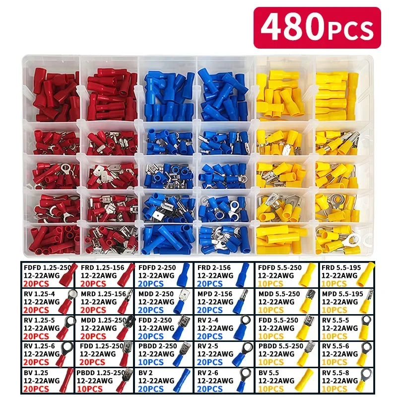 Kaltpress-Terminal-Kit 280-1200 Stk Automotive