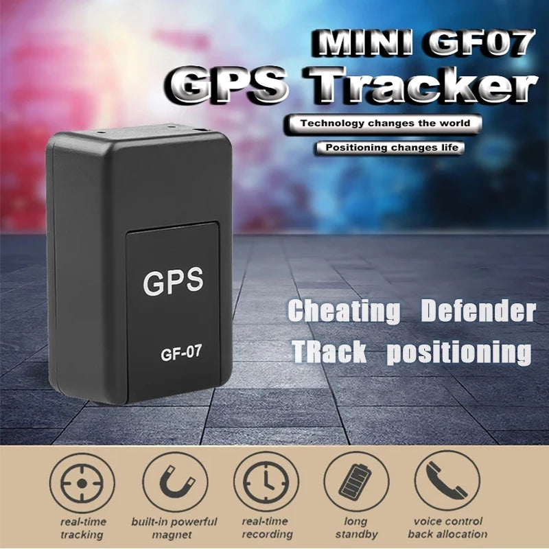 Mini GPS Tracker GF 07 – Echtzeit-Ortung magnetisch