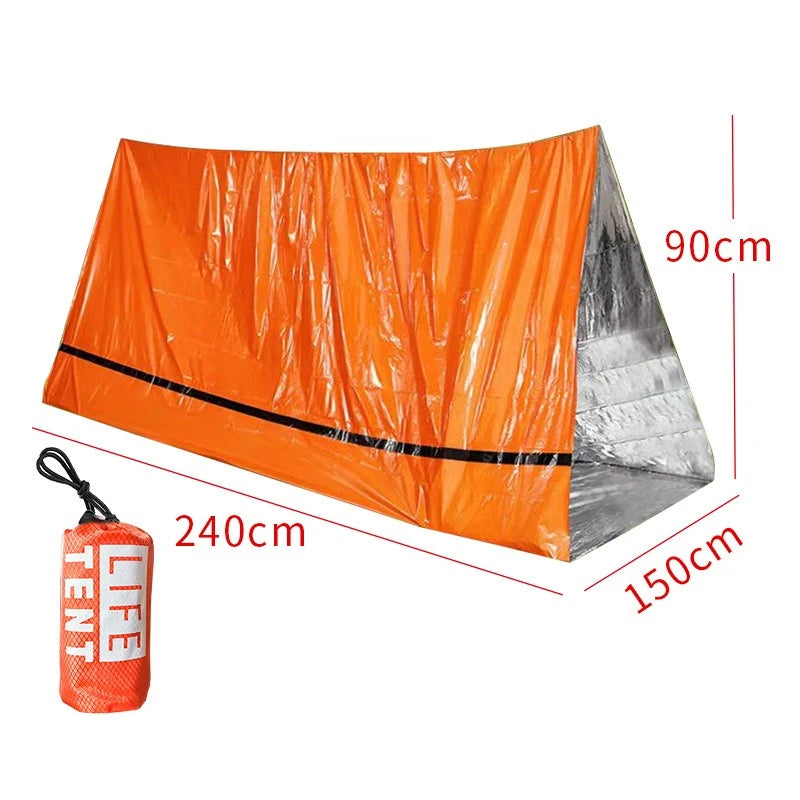 Notfall-Zelt Outdoor – Thermoisolierung Schlafsack