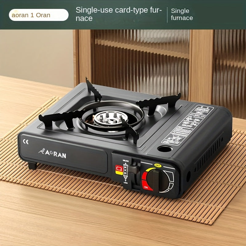 Butan-Campingkocher 8500 BTU tragbar mit KofferFür Camping, Outdoor-BBQ & Party-Aktivitäten