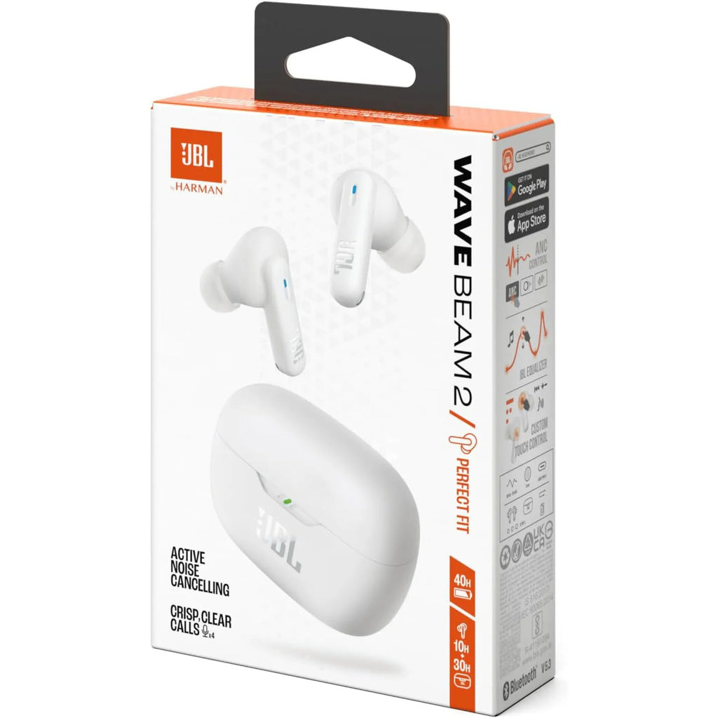 JBL WAVE BEAM 2 Semi-In-Ear – ANC Bluetooth
