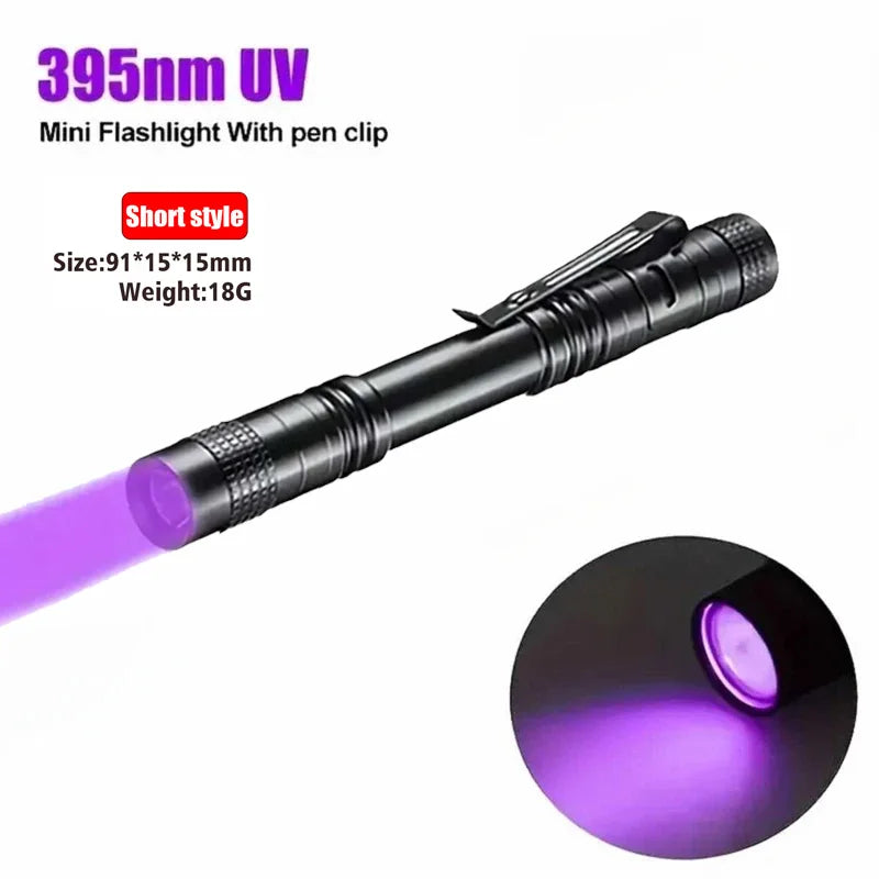 UV Taschenlampe 395nm - Ultraviolett für Haustier-Urin Detektor