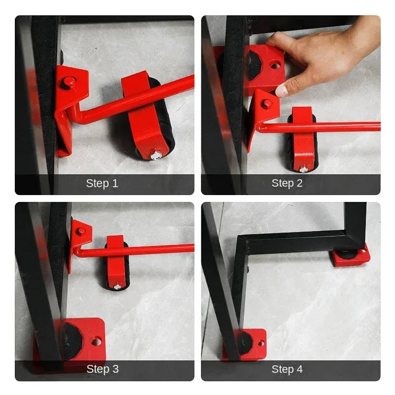 Möbelroller Set 2-5 Stk Heavy Duty – Transportroller