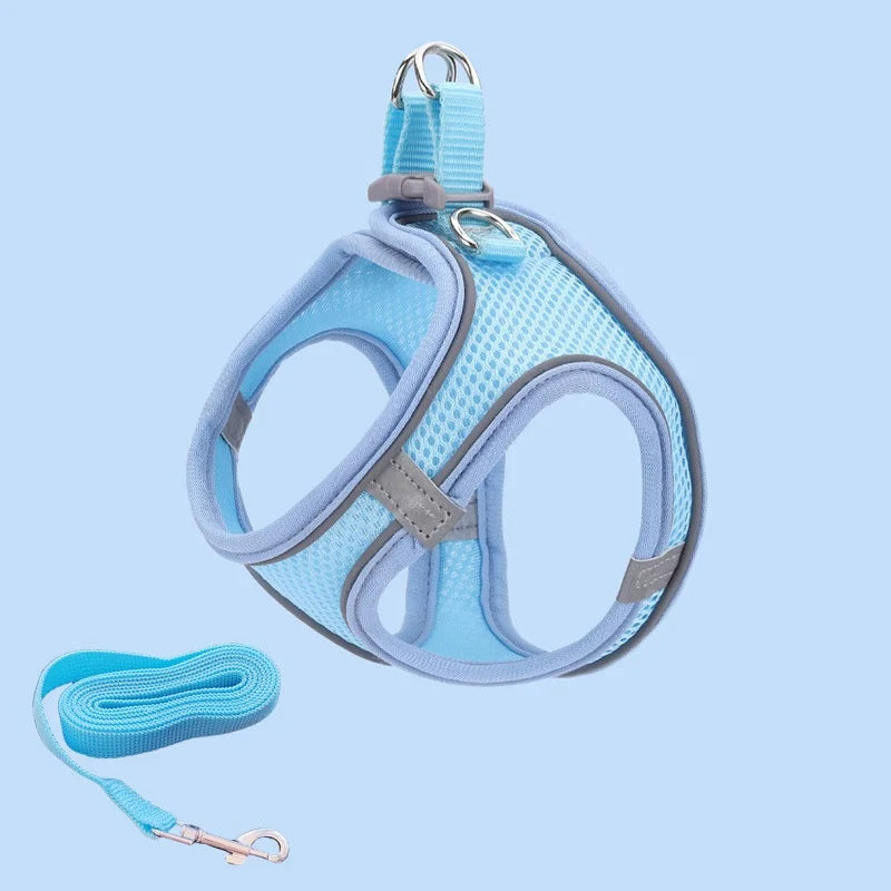 Dog Harness Vest - Breathable &amp; Reflective with Escape Protection
