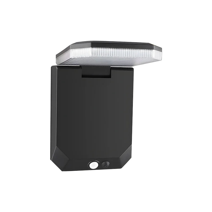 Solar Wandlampe faltbar 120° – mit Bewegungsmelder