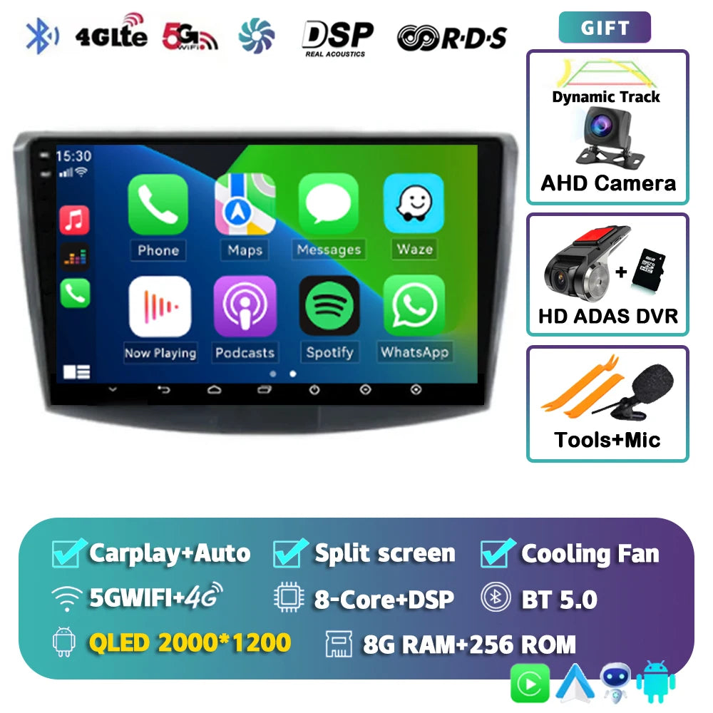 Android 15 Autoradio VW Passat B6/B7/B8 - CarPlay & DSP
