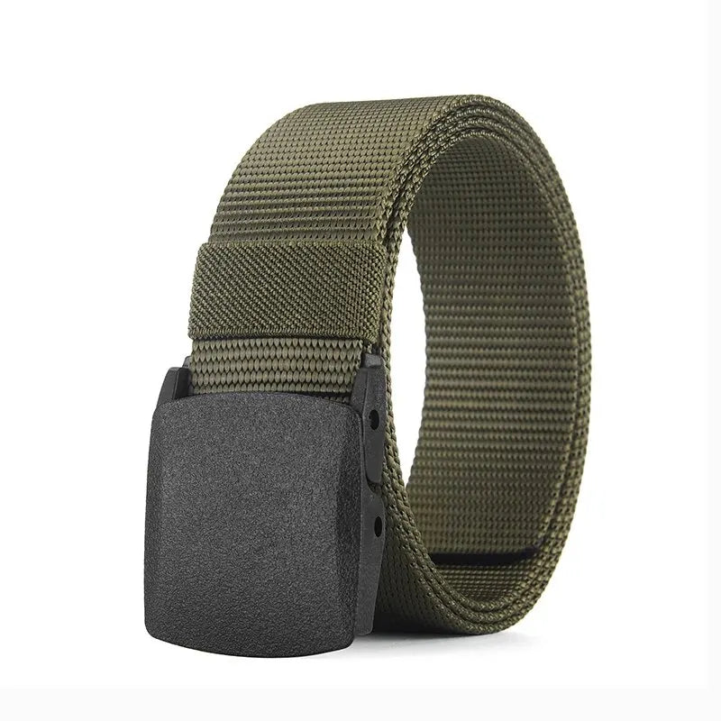 Taktischer Gürtel Canvas - Metallfrei für Outdoor & Sport