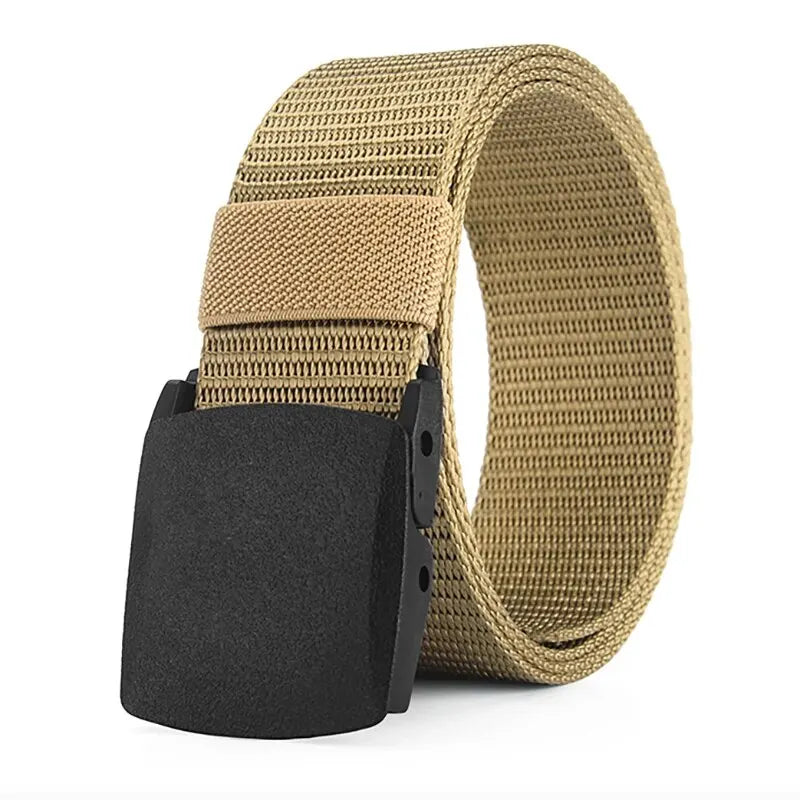 Taktischer Gürtel Canvas - Metallfrei für Outdoor & Sport