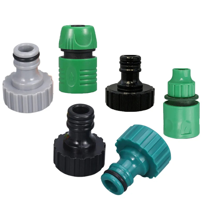 Garden hose quick connector - irrigation adapter