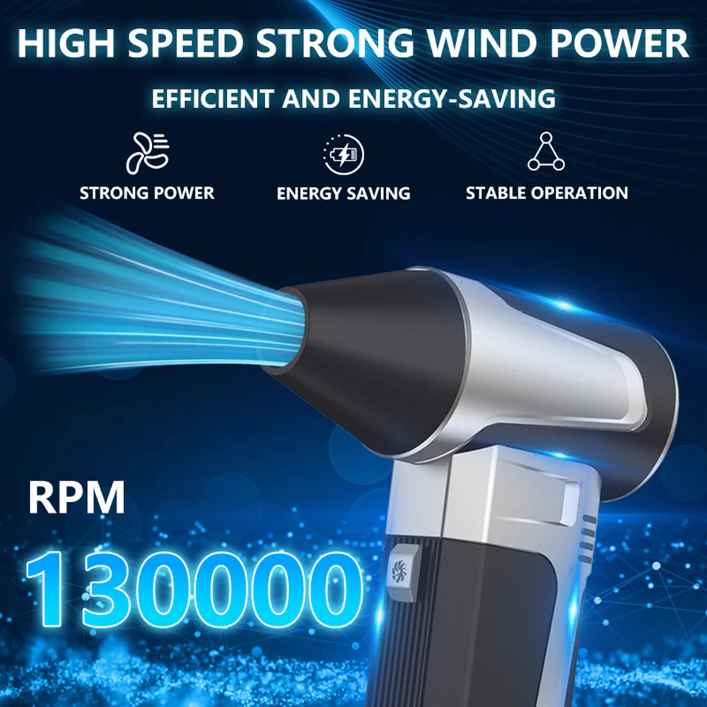 Turbo Gebläse 130000RPM - Elektrischer Druckluft-Reiniger