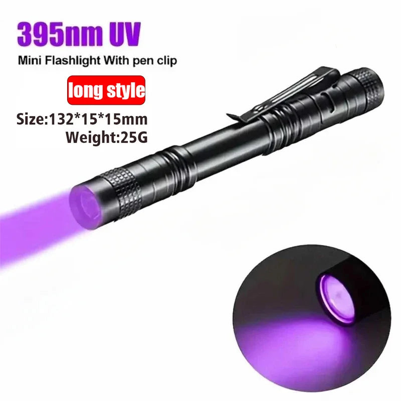 UV Taschenlampe 395nm - Ultraviolett für Haustier-Urin Detektor