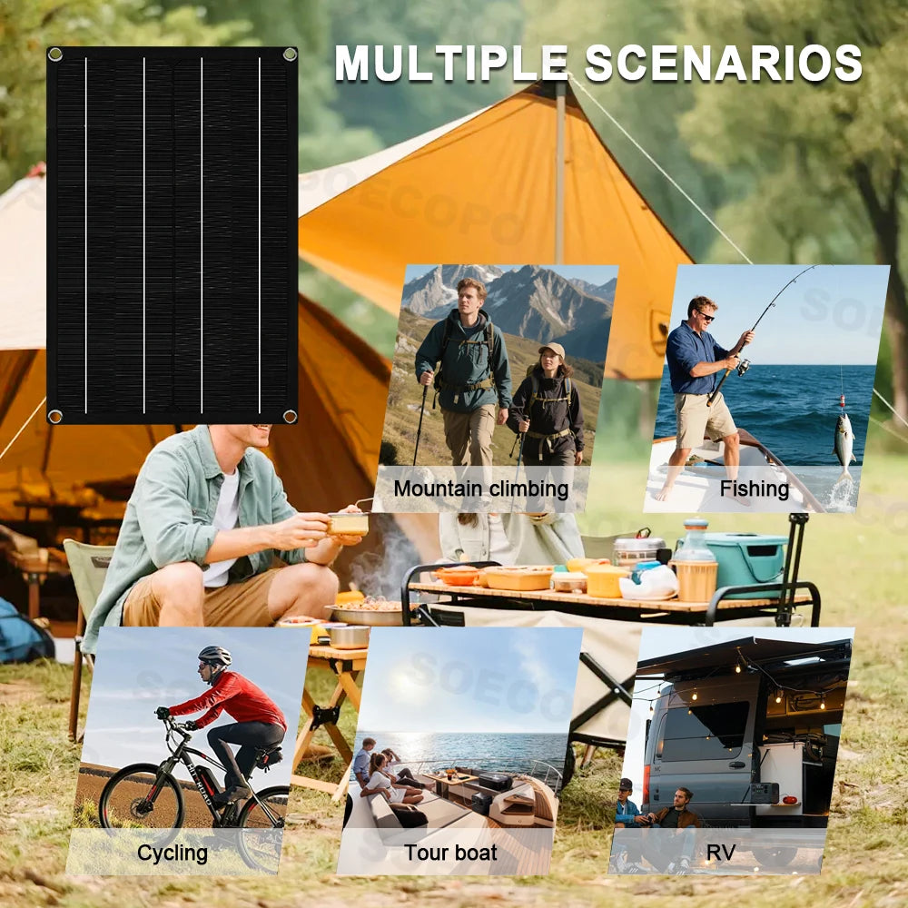 SOECOPO Solar-Set 10000W – Dual 12V/24V 100A