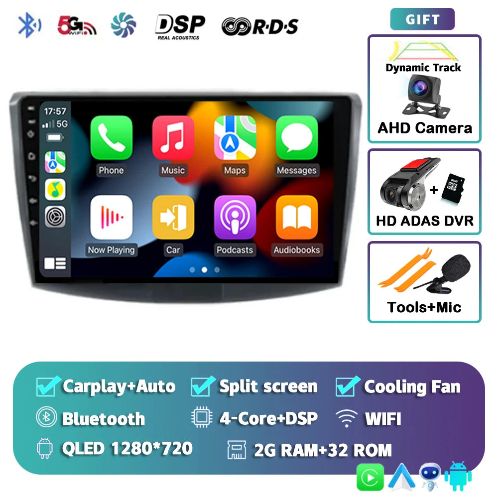 Android 15 Autoradio VW Passat B6/B7/B8 - CarPlay & DSP